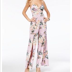 Guess floral jumpsuit Clearance